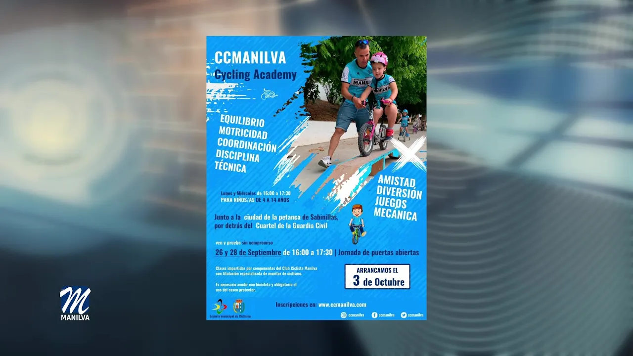 Nueva Escuela municipal de ciclismo para jóvenes