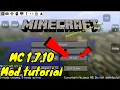 Mod tutorial MC 1 7 10 MCinabox Minecraft java android AjGamingPH
