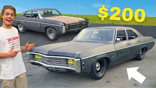 TRANSFORMING A 1969 Impala On A Budget!