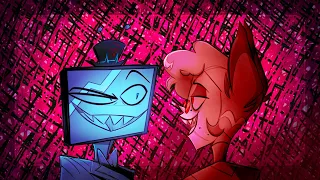 DEER IN DISTRESS - FT. ALASTOR + VOX (Hazbin Hotel Comic Dub)