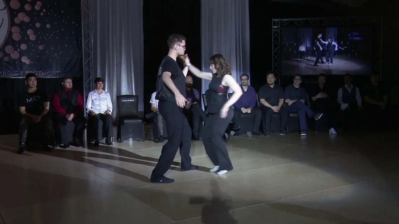 Spotlight New Years 2019 2020 Intermediate Jack & Jill Jacob Correa & Shelby Brokaw