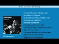 Lyrics   Love man   Otis Redding