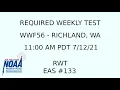 IPAWS Required Weekly Test - WWF56