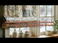 Joanna Gaines Inspired Vintage Farmhouse Kitchen Curtains Ideas to Instantly Elevate Your Space
