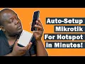 How to Auto-Setup MikroTik for Hotspot in minutes with Mikroticket