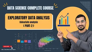 Exploratory Data Analysis EDA in python Part-2 Univariate analysis Data science