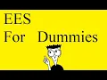 How to use EES Basic Introduction to EES Engineering Equation Solver with one Example