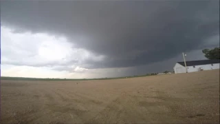 Storm Chase 2017-06-12 Ault CO Time Lapse