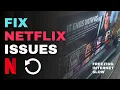 Fix Netflix Issues on Smart TV Internet Performance Troubleshooting