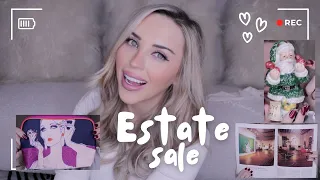 Estate Sale Haul #homedecor #estatesales