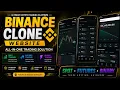 Make Your Own Binance Clone Website With Admin Panel l Binance Clone Website l Binary Trading
