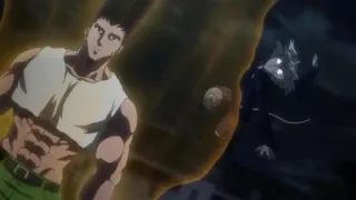 القتال الاسطوري بين غون وبيتو من انمي القناص خرافي لايفوتكم تحول غون الى وحش 