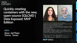 Quickly creating containers with the new open-source SQLCMD Data Exposed P Edition