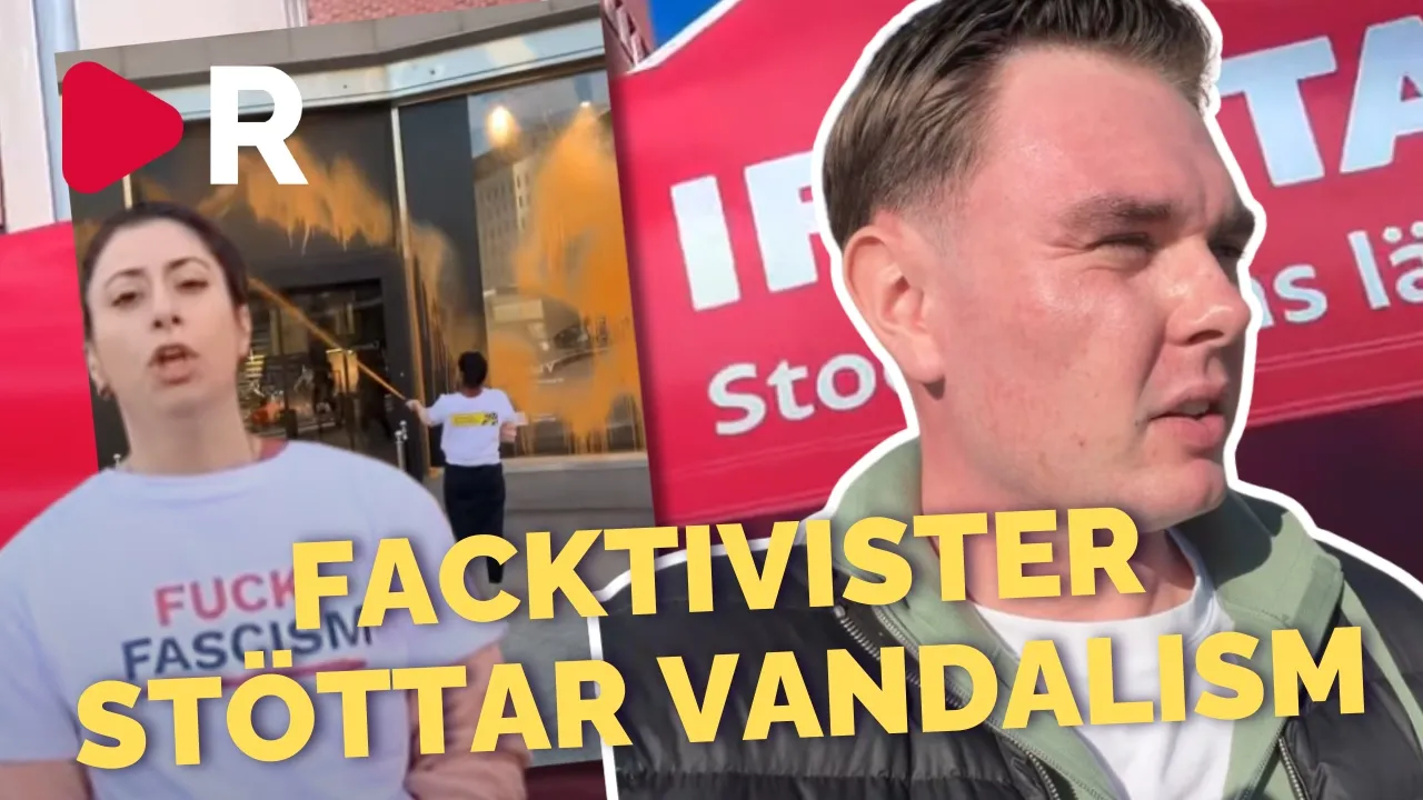 På Dold Kamera: If Metall Stöttar Vandalism Mot Tesla Platshållare