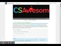 CSAwesome 1 2 Intro