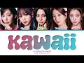 [1 HOUR] LE SSERAFIM Kawaii (Prod. Gen Hoshino) Lyrics (Color Coded Lyrics)
