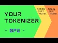 Python code to build your BPE - Tokenizer from scratch w HuggingFace