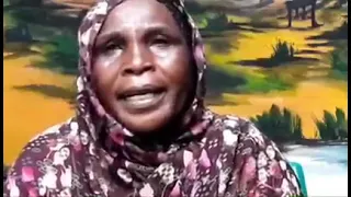 فنانة حليمة ساسا يدعو تعايش السلمي لي ابناء دارفور 