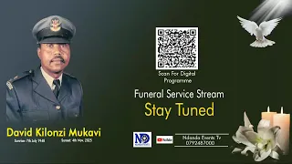 FUNERAL CELEBRATION OF THE LATE DAVID KILONZI MUKAVI 