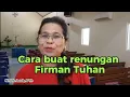 Download Lagu Cara Buat Renungan Firman Tuhan.