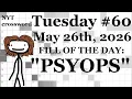 Tuesday 26 DOWNS ONLY CHALLENGE - NYT Crossword with Sam