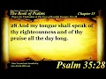 Psalm 35 Bible Book 19 The Book of Psalms - Holy Bible Text