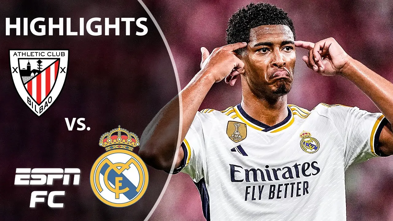 ???? JUDE BELLINGHAM DEBUT ???? Athletic Bilbao vs. Real Madrid | LaLiga Highlights | ESPN FC