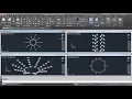 AutoCAD Polar Array Command Tutorial Complete 3D Array Angle Fill Angle Rotate Items