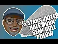 5 Stars United Half Moon Bolster Semi-Roll Pillow - Unboxing First Look