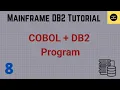 COBOL DB2 Program - Mainframe DB2 Tutorial