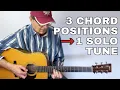 Lagu Turn 3 Chords Into a Solo Flatpicking Tune