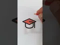coloring page graduation cap