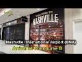 Nashville International Airport BNA Arrival at Concourse B