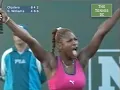 Serena Williams v Kim Clijsters 2001 Indian Wells Final