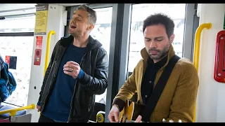 Keane Perform Somewhere Only We Know \u0026 The Way I Feel LIVE on a Manchester Tram! BBC Music Day Video