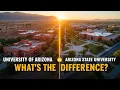 What s the REAL Difference Between University of Arizona and Arizona State University