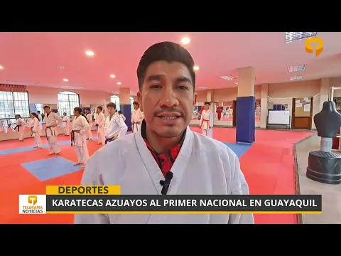 Karatecas azuayos al primer nacional en Guayaquil