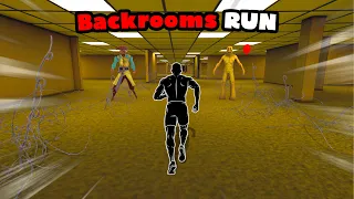 ESCAPE The Backrooms -  Immersive Interactive Warm Up & HUMAN TETRIS