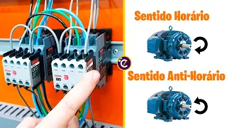 Partida Direta com Reversão - AULA COMPLETA, TEORIA + PRÁTICA