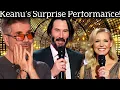 Keanu Reeves Surprises Fans with Emotional Song Wife Alexandra - Beautiful Performance