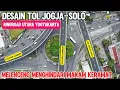 BEGINILAH GAMBARAN TOL JOGJA SOLO DI RINGROAD UTARA JOGJA, MELENCENG MENGHINDARI MAKAM KERAMAT⁉️