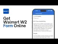 How to Get Walmart W2 Form Online Tutorial