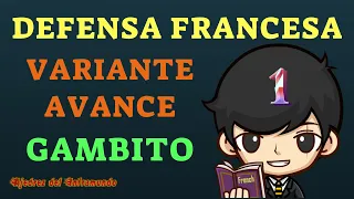 Defensa francesa - Variante del Avance "Gambito"
