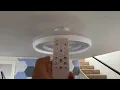 HUMHOLD Bladeless 24 Ceiling Fan with Light Install Review