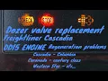 Freightliner Cascadia DD13 DD15 DD16 ENGINE Dozer valve removal replacement spn 4077 fmi 14