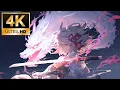 Live Wallpaper 4K Samurai Anime Girl Dragon Epic Japanese Fantasy Background