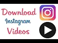 How To Download Instagram IG Photos and Download