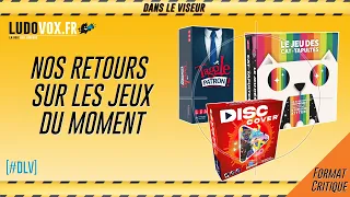 [#DLV] LES JEUX DU MOMENT 🔥 : Disc Cover + Taggle patron + Cat  tapultes
