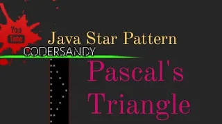 Print Right pascal s triangle star pattern program in java l