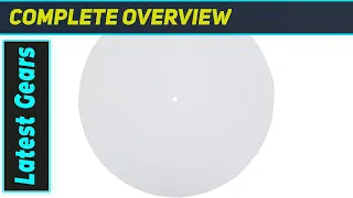 Drfeify Turntable Platter Mat Improve Your Sound Instantly